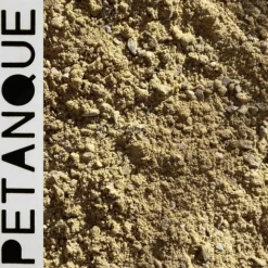 BIG BAG EXPRESS - Pack 5 x big bag de 0,9m³ (+/- 6,5t ≃ 90m²) sable stabilisé beige pour terrain de pétanque ø 0/6 mm - livraison premium