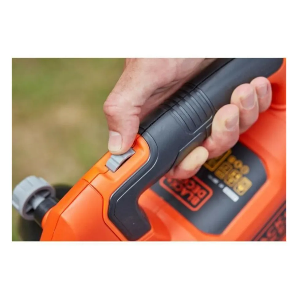 BLACK + DECKER - Aspirateur-souffleur-broyeur black+decker 36v - avec batterie et chargeur - sac 45l