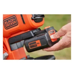 BLACK + DECKER - Aspirateur-souffleur-broyeur black+decker 36v - avec batterie et chargeur - sac 45l