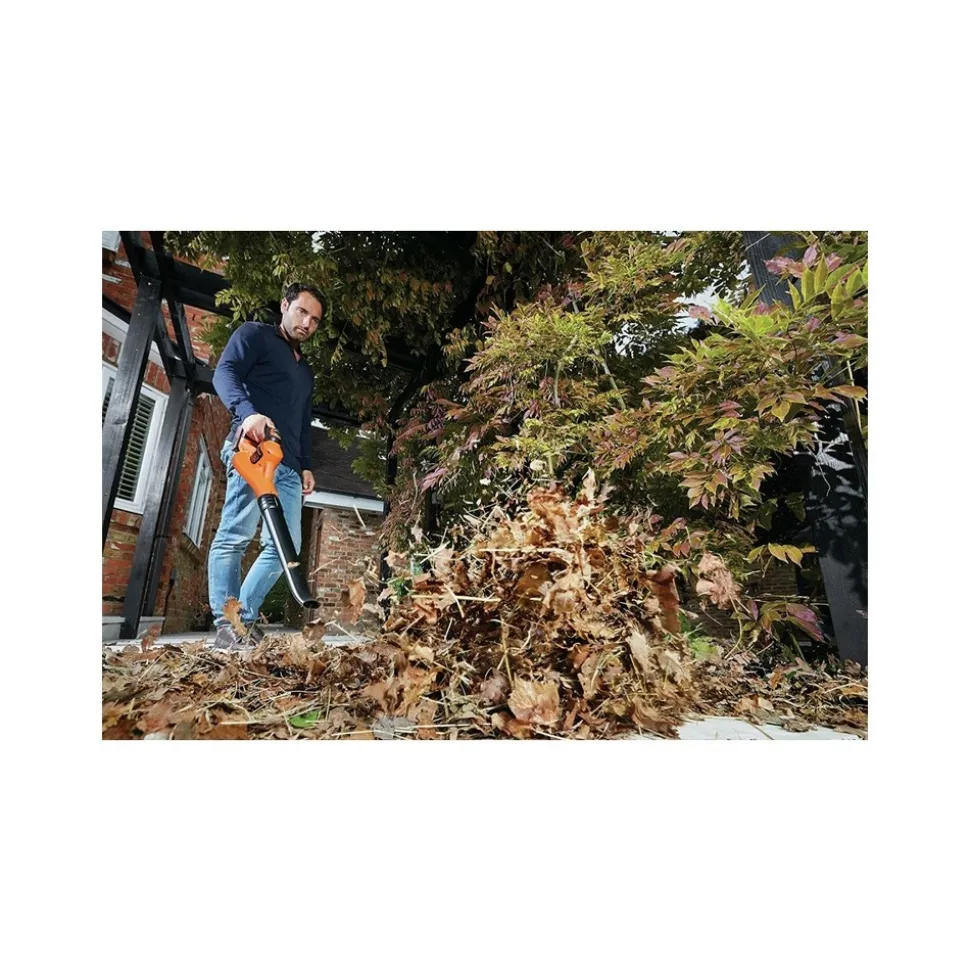 BLACK+DECKER - Souffleur sans fil 18v black+decker batterie 2,0ah chargeur rapide 209 km/h