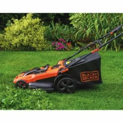BLACK+DECKER - Tondeuse a gazon a gazon electrique sans fil 36v clma4820l2-qw - black+decker - 7 hauteurs réglables - fonction mulching