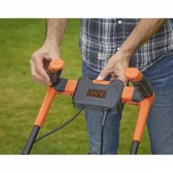 BLACK+DECKER - Tondeuse a gazon black+decker a gazon electrique filaire 1800w bemw481bh-qs 6 hauteurs réglables 20, 30, 40, 50, 60 et 70 mm