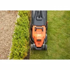 BLACK+DECKER - Tondeuse a gazon black+decker a gazon electrique filaire 1800w bemw481bh-qs 6 hauteurs réglables 20, 30, 40, 50, 60 et 70 mm