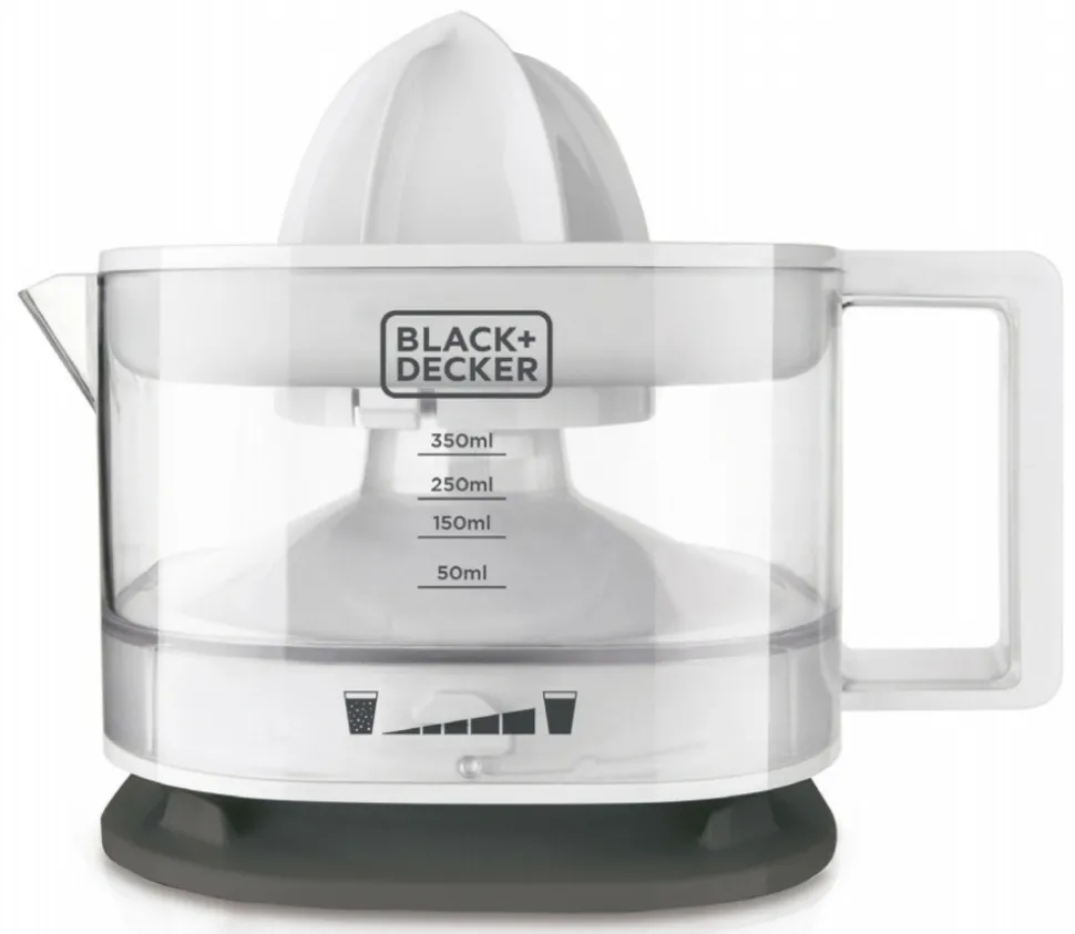 Black+decker presse-agrumes 25w blanc - bxcj25e
