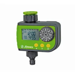 BMI - Programmateur automatique d'arrosage, bmi numérique, gris/vert, 100 x 80 x 90 cm, équipé d'un filtre métal