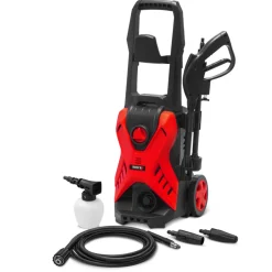 BRICK - Nettoyeur haute pression 1700w - 135 bars sur roues - buse turbo et buse rotativ