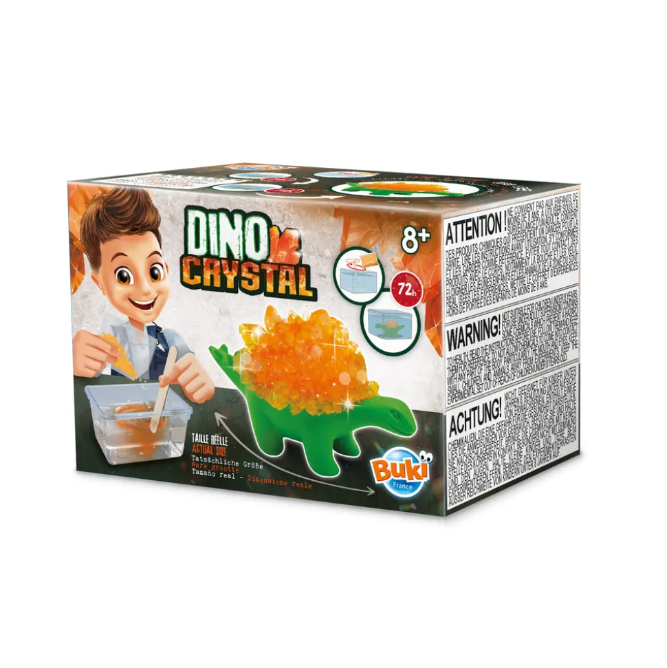 BUKI - Coffret dinosaures en cristaux