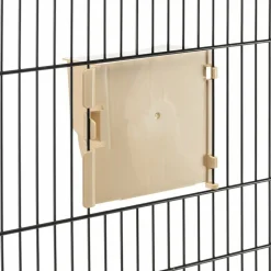 Cage à oiseaux perruches et calopsites greta avec dessus qui s'ouvre, accessoires inclus