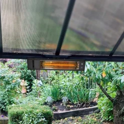 CANOPIA BY PALRAM - Chauffage extérieur en aluminium et fibre de carbone 1800 w