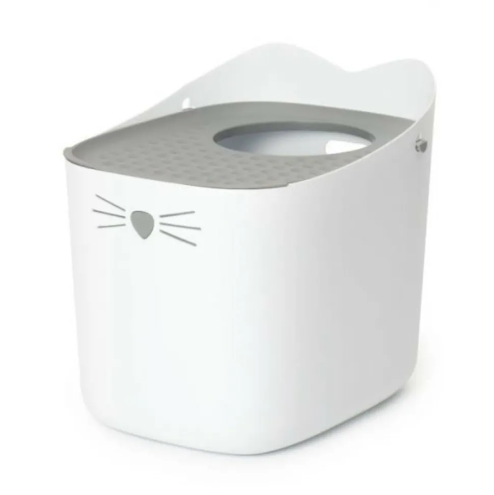 CAT IT - Maison de toilette bac a litiere pour chat - catit - pixi box - entrée par le haut