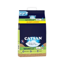 CATSAN - Litière végétale pour chat Catsan Naturelle Plus - 20 litres