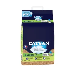 CATSAN - Litière végétale pour chat Plus - 20 litres