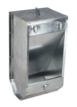 CHICK'A - Mangeoire pour lapin en métal, 1 compartiment