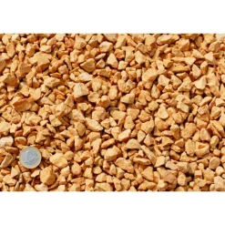 CLASSGARDEN - Gravier jaune saumon 10-15 pack de 5 m² - 50 sacs - 1000 kg