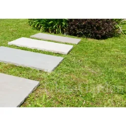 CLASSGARDEN - Pas japonais grès kandla multicolore 100x50 - pack de 10 pièces