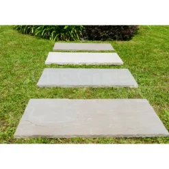 CLASSGARDEN - Pas japonais grès kandla multicolore 100x50 - pack de 20 pièces