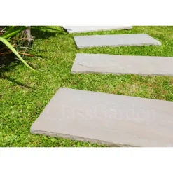 CLASSGARDEN - Pas japonais grès kandla multicolore 100x50