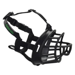 COMPANY OF ANIMALS - Muselière baskerville ultra noir (5 x 22 cm)