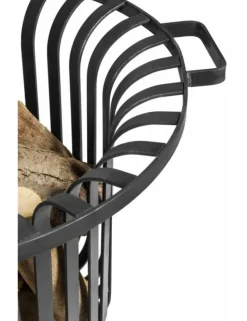 COOK KING - Chauffe terrasse, braséro en acier noir verona 60 cm-sans-60 --