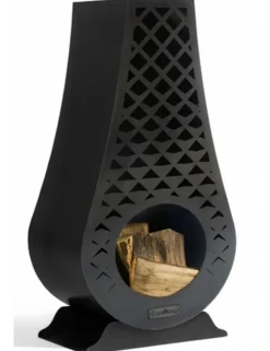 COOK KING - Cheminée d'extérieur en acier avangardo 50x33x108cm