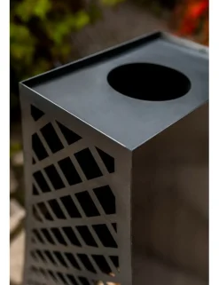 COOK KING - Cheminée d'extérieur en acier avangardo 50x33x108cm