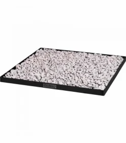 COOKKING - Base carrée pour braséro, 60x60cm, acier brut, cookking, 111035