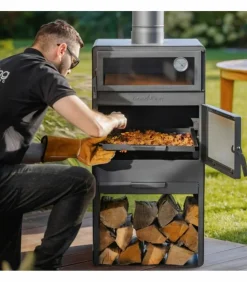 COOKKING - Cheminée d'extérieur vento avec vitre trempée,cookking, 111565