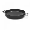 COOKKING - Wok en acier naturel 40cm avec deux poignées, cookking, 121220