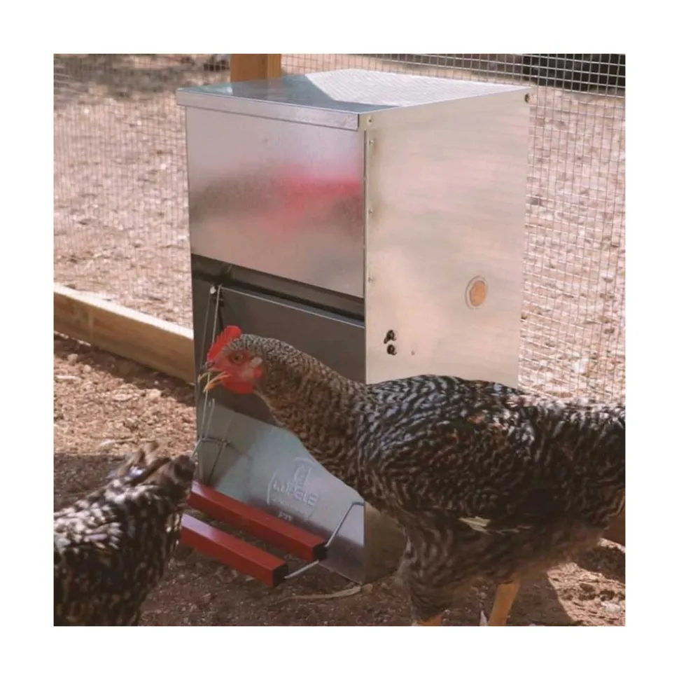 COPELE - Mangeoire anti-nuisibles 12 kg pour 6 poules