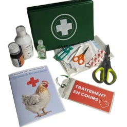 COT COT HOUSE - Kit valise de soin pour poule - les essentiels