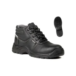 COVERGUARD - Chaussures de sécurité hautes en cuir pleine fleur agate ii s3 src noir p46 coverguard 9agh010046