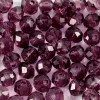 CREOTIME - 45 perles à facettes rondes ø 4 mm - violet