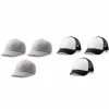 CRICUT - 6 casquettes cricut à personnaliser - noir/ blanc + gris