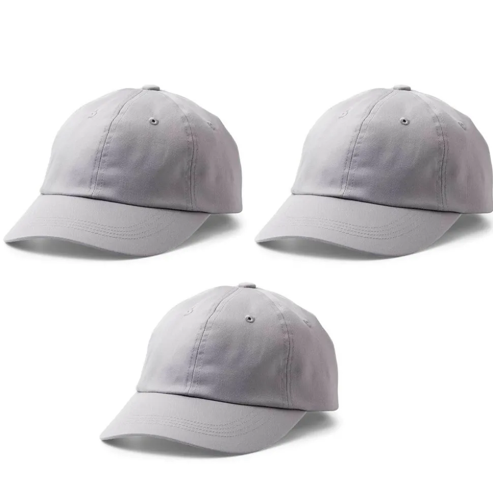 CRICUT - 3 casquettes grises à customiser - cricut