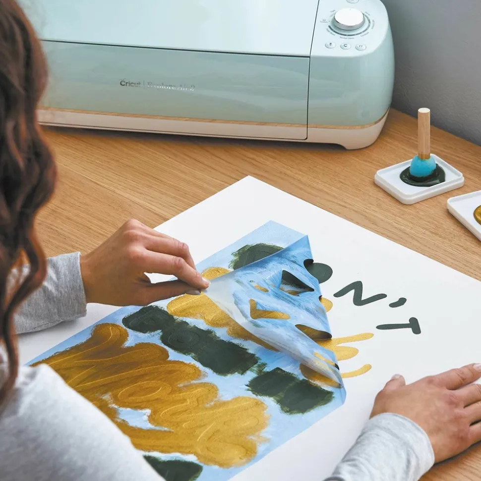 CRICUT - 2 films de pochoir flexible 'smart' pour cricut maker et explore 3