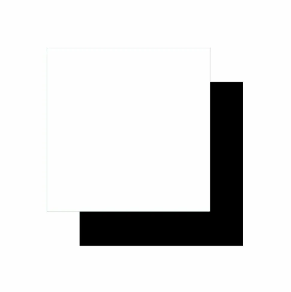 CRICUT - 2 vinyles amovibles 91 x 33 cm - blanc, noir