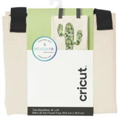CRICUT - Tote bag carré 35,5 x 35,5 cm crème - cricut