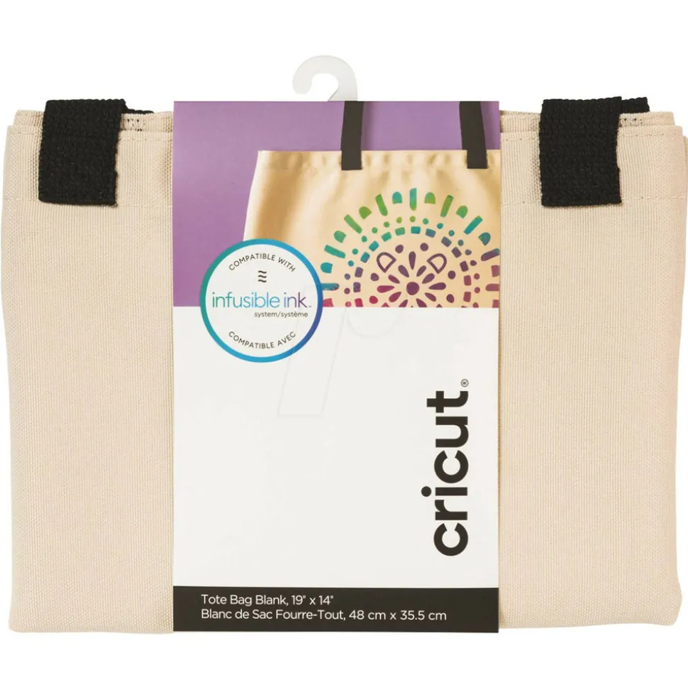 CRICUT - Tote bag large 48 x 35,5 cm crème - cricut