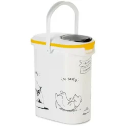 CURVER - Conteneur a croquettes pour chien 4 kg - 10l - le diner et servi