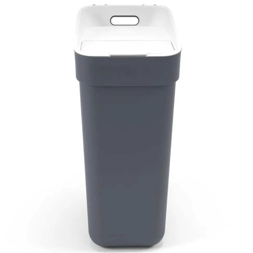 CURVER - Poubelle ready to collect 30 l gris foncé