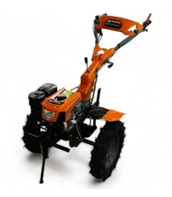 DAEWOO - Motoculteur thermique à traction 212cm3, largeur de travail jusqu'à 130cm, 2 vitesses av/1 ar, guidon ajustable - daewoo