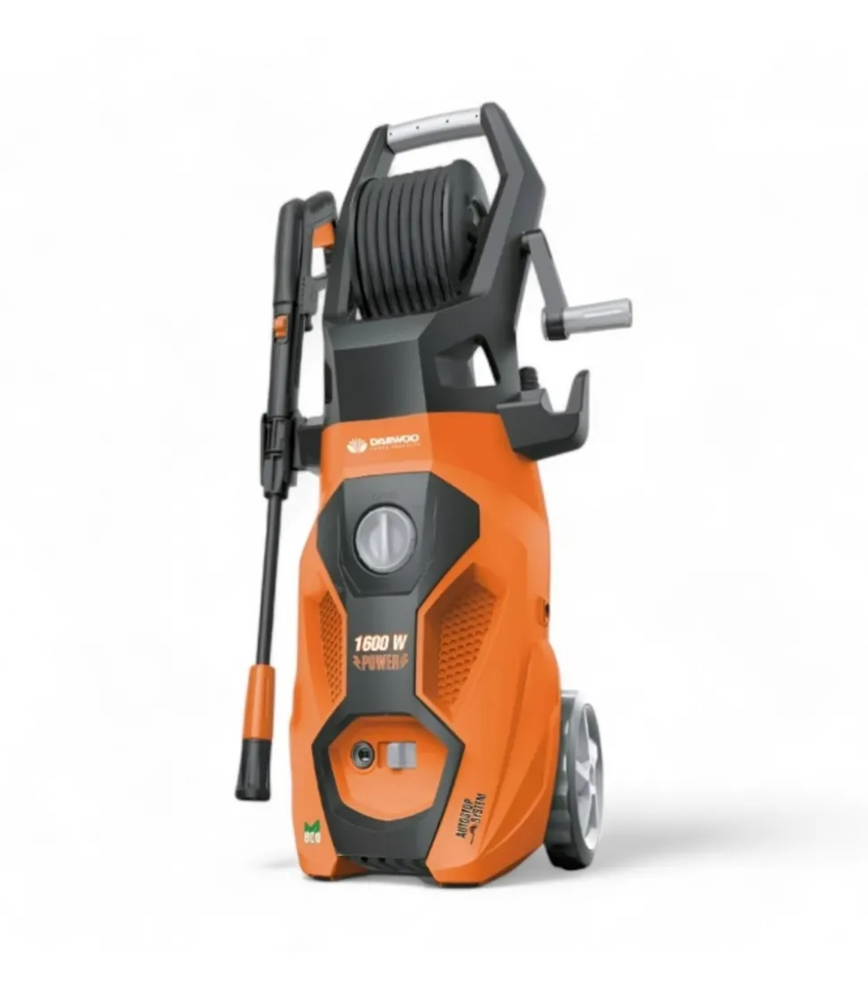 DAEWOO - Nettoyeur haute pression daewoo 1600 w - 130 bars, buse réglable, accessoires - dax130-1600w-hrl