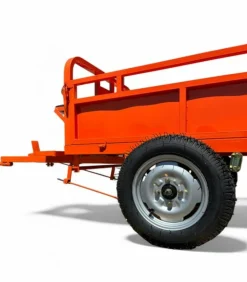 DAEWOO - Remorque freinée 450kg de charge pour motoculteur toute marque - daewoo datr145