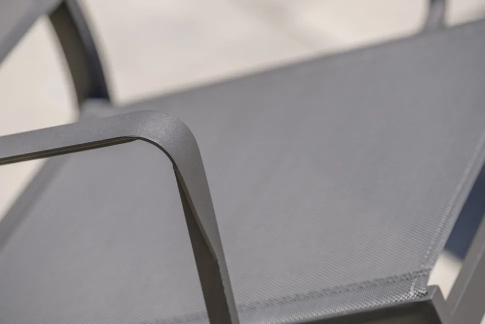 DCB GARDEN - Ensemble repas stockholm 8 places en aluminium et céramique