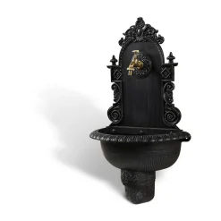 DÉCORATION D'AUTREFOIS - Fontaine de jardin aluminium gris - décoration d'autrefois