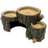 Décoration pour reptiles Repto Triple Trunk, trio de toncs taille L