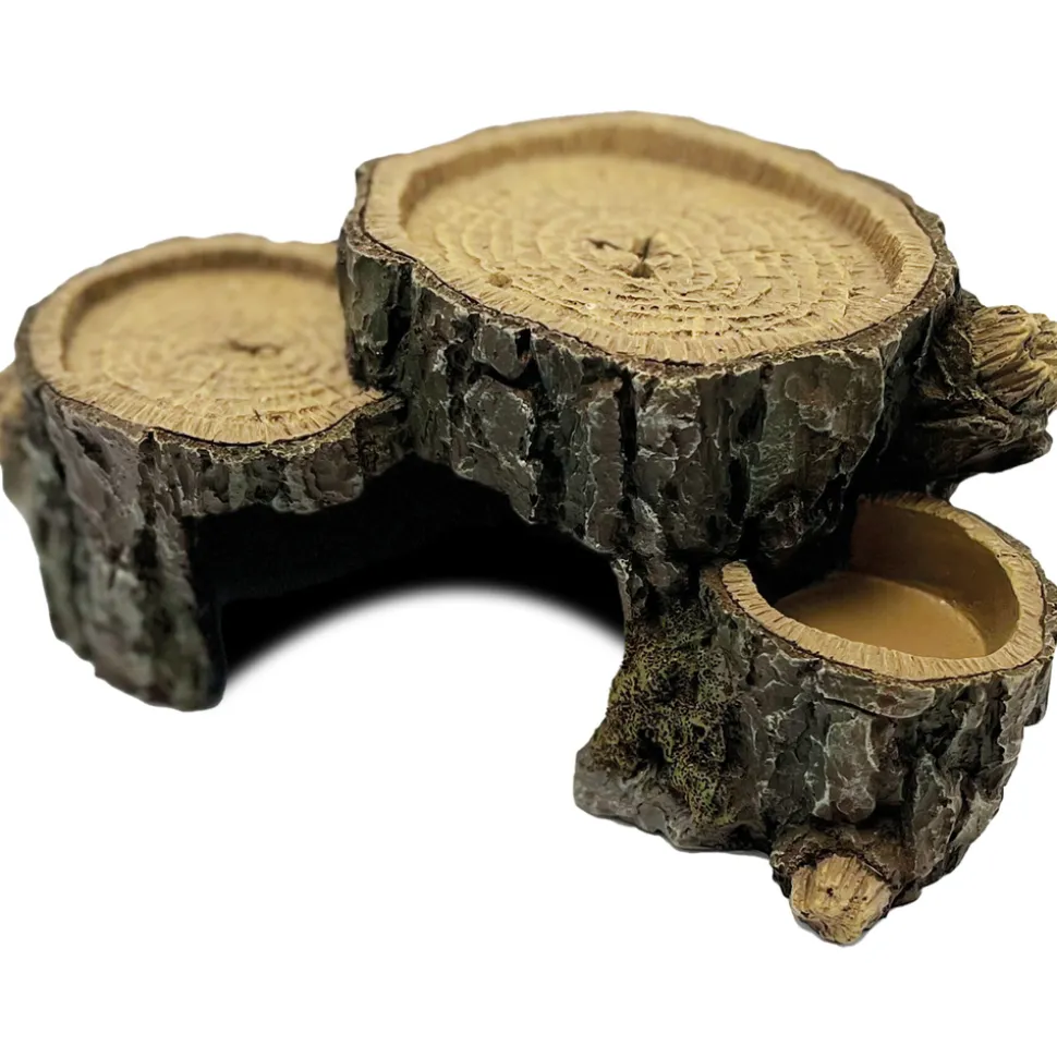 Décoration pour reptiles Repto Triple Trunk, trio de toncs taille M
