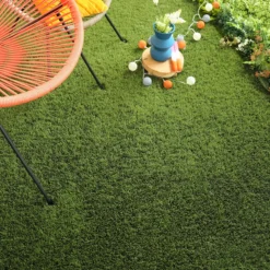 DÉCOWEB - Gazon synthétique pro expert 50 - 50mm - rouleau de 4m x 4m