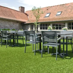 DÉCOWEB - Gazon synthétique botanic garden - 40mm - rouleau de 1m x 17m