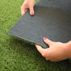 DÉCOWEB - Gazon synthétique fireguard classé feu - 25mm - rouleau de 4m x 25m